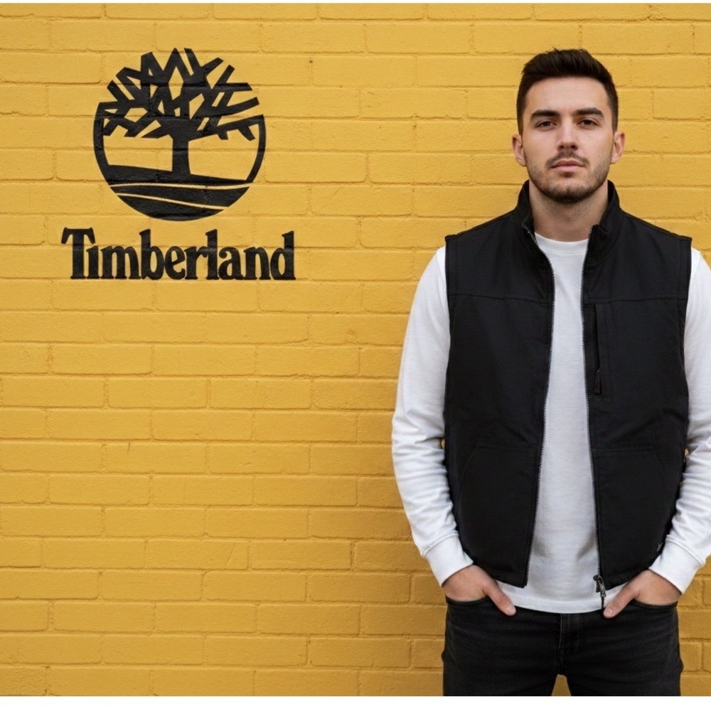 🔥Timberland PRO🤑‎ Ripstop Quilted thermolite utilityVest 🎱Mens XL Black